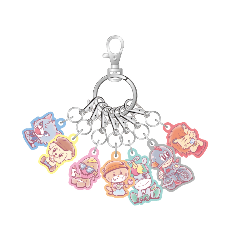 居酒屋えぐざいる オンラインストア Jsb3 Spring メタルキーホルダー