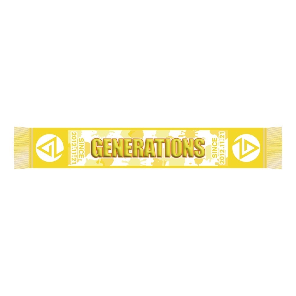 GENERATIONS 黄色タオル