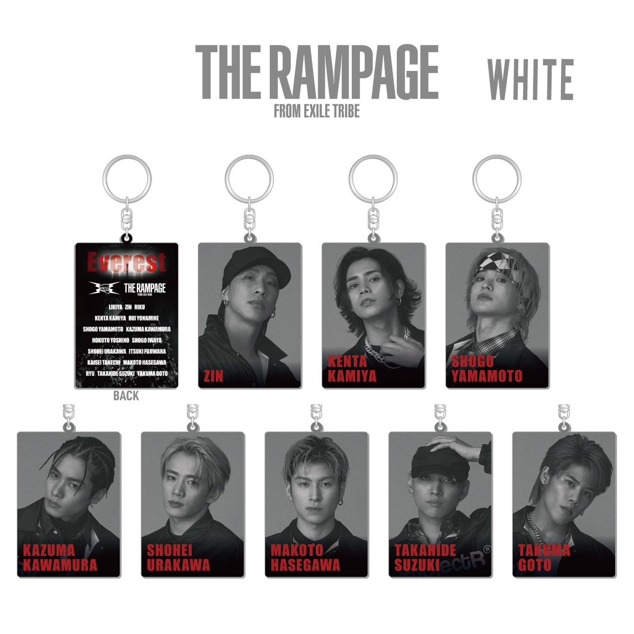 高い品質 THE Riot」アクリルスタンド RAMPAGE【WHITE】「Summer 